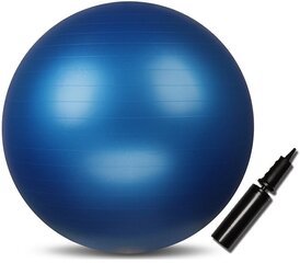 Vingrošanas bumba INDIGO Anti-burst IN002 d-85 cm, zila cena un informācija | Vingrošanas bumbas | 220.lv