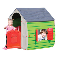 Bēru rotaļu mājiņa Buddy Toys, zaļa, 102x90x109 cm cena un informācija | Bērnu rotaļu laukumi, mājiņas | 220.lv