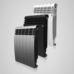 Bimetāla radiators BiLiner 500/12 Fin Aluminium + tērauds cena un informācija | Apkures radiatori | 220.lv