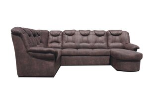 Stūra dīvāns TMS Lonigo, brūns cena un informācija | Stūra dīvāni | 220.lv