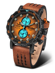 Vīriešu pulkstenis Vostok Europe SSN571 VK61-571F612, oranžs cena un informācija | Vīriešu pulksteņi | 220.lv
