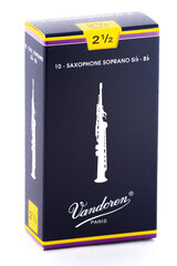 Mēlīte soprano saksofonam Vandoren Traditional SR2025 Nr. 2.5 cena un informācija | Perkusijas | 220.lv