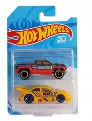 Divu Hot Wheels automodeļu komplekts, cena un informācija | Rotaļlietas zēniem | 220.lv