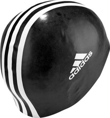 Peldcepure - Adidas Sil 3 Stripes cena un informācija | Peldcepures | 220.lv