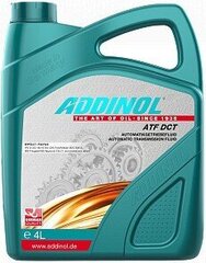Addinol ATF DCT/DSG fluid dubultā sajūga pārnesumkārbas eļļa- 4L cena un informācija | Eļļas citām autodaļām | 220.lv