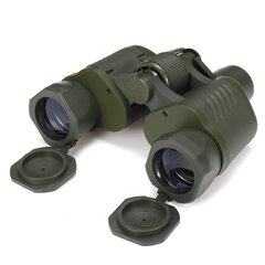 Binoklis Berkut 50x50 HD Night Vision Army Green ar koordinātām cena un informācija | Binokļi | 220.lv