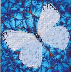 Dimantu mozaīka Flutter by White, 30x30 cena un informācija | Dimantu mozaīkas | 220.lv