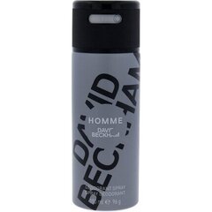 Izsmidzināms dezodorants David Beckham Homme 150 ml cena un informācija | Parfimēta vīriešu kosmētika | 220.lv