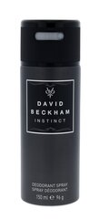 David Beckham Instinct - dezodorants 150 ml cena un informācija | Parfimēta vīriešu kosmētika | 220.lv