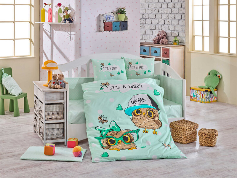 Bērnu gultas veļas komplekts Coolbaby, 4 daļas cena un informācija | Bērnu gultas veļa | 220.lv
