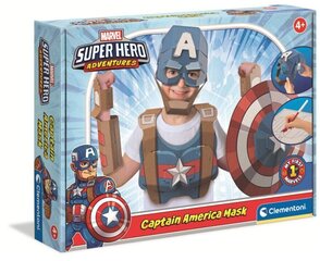 Radošs komplekts Izgatavojiet Kapteiņa Amerika masku Marvel Clementoni, 18610 cena un informācija | Attīstošās rotaļlietas | 220.lv