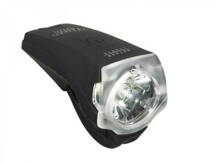 Velosipēda lampa Author Nero 300 lūmeni USB (melna) cena un informācija | Velo lukturi un atstarotāji | 220.lv