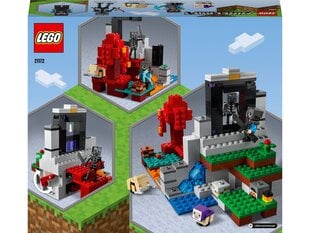 21172 LEGO® Minecraft portāla drupas cena un informācija | Konstruktori | 220.lv
