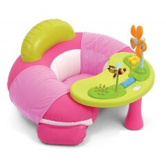 Interaktīvs rozā krēsls ar aktivitāšu galdu Smoby cena un informācija | Rotaļlietas zīdaiņiem | 220.lv