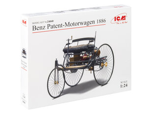 Līmējošais modelis ICM 24040 Benz Patent-Motorwagen 1886 1/24 cena un informācija | Līmējamie modeļ | 220.lv