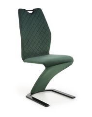 2-u krēslu komplekts Halmar K442, tumši zaļš cena un informācija | Virtuves un ēdamistabas krēsli | 220.lv