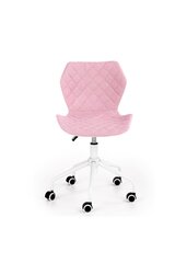 Bērnu krēsls Halmar Matrix 3, rozā/balts cena un informācija | Biroja krēsli | 220.lv