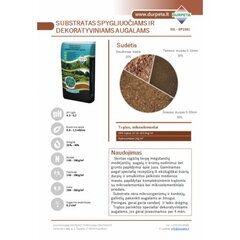 Dekoratīvo skujkoku substrāts - 50 l cena un informācija | Grunts, zeme, kūdra, komposts | 220.lv