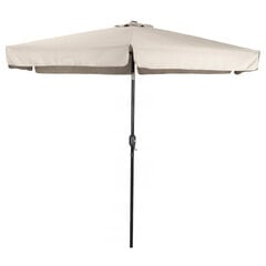 Dārza lietussargs ar rokturi, saliekams 300 cm cena un informācija | Saulessargi, markīzes un statīvi | 220.lv