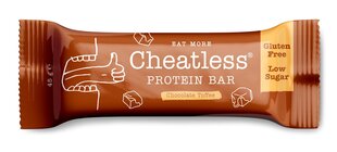 Proteīna batoniņš Cheatless, šokolādes īriss, 45 g cena un informācija | Funkcionālā pārtika | 220.lv