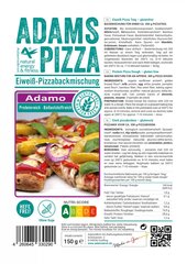 Maisījums picai Keto Adams Brot “Adamo”, 150 g cena un informācija | Milti | 220.lv