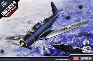 Līmējams modelis Academy 12324 SB2U-3 Battle of Midway 1/48 cena un informācija | Līmējamie modeļ | 220.lv