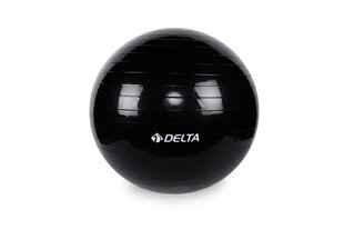 Vingrošanas bumba Delta BLS875, 65 cm, melna cena un informācija | Vingrošanas bumbas | 220.lv