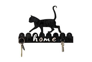 Atslēgu pakaramais Kaķis "Home" cena un informācija | Drēbju pakaramie | 220.lv