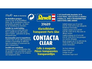 Revell - Contacta Clear 20g, 39609 cena un informācija | Līmes | 220.lv