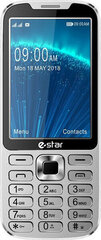 eSTAR X35 Feature Phone, Dual SIM, Silver cena un informācija | Mobilie telefoni | 220.lv