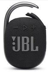 JBL Clip 4, Черная цена и информация | Динамики | 220.lv
