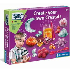 Zinātniskā spēle Izaudzē kristālu Clementoni Science&Play cena un informācija | Galda spēles | 220.lv