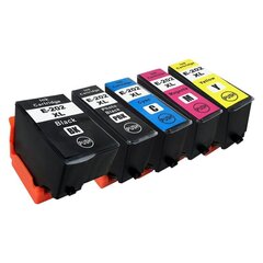 Analogs kasetņu komplekts tintes printeriem Epson 202Xl Cmyk+Pb cena un informācija | Tintes kārtridži | 220.lv