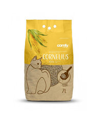 Comfy kukurūzas pakaiši kaķiem Cornelius Natural, 7 l cena un informācija | Smiltis un pakaiši | 220.lv