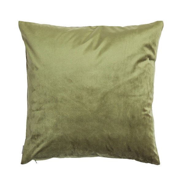MogiHome spilvena pārsegs Bea Velvet, zaļā krāsā, 60 x 60 cm