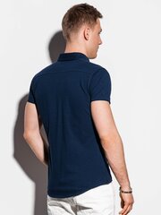 Vīriešu krekls ar īsām piedurknēm Ombre K541, zils cena un informācija | Vīriešu krekli | 220.lv