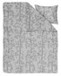 Iittala Taika gultas veļas komplekts 150 x 210 cm + 50 x 60 cm, pelēkā krāsā