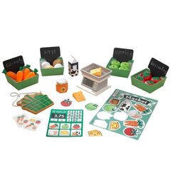 Kidkraft rotaļu tirgus Farmer 's Market, 34 daļas cena un informācija | Rotaļlietas meitenēm | 220.lv