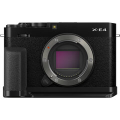 FUJIFILM X-E4 Body + MHG-XE4 (Black) cena un informācija | Digitālās fotokameras | 220.lv