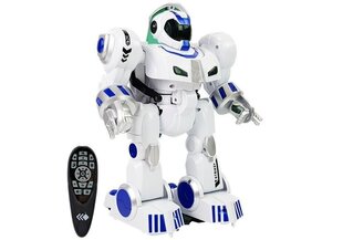 Interaktīvs robots ar tālvadības pulti K4, balts cena un informācija | Interaktīvs robots ar tālvadības pulti K4, balts | 220.lv
