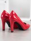 Sieviešu augstpapēžu kurpes, sarkanas atsauksme