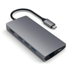 Adapteris USB-C Multi-Port 4K Gigabit Ethernet, Satechi cena un informācija | Adapteri un USB centrmezgli | 220.lv
