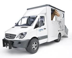 Mašīna Bruder Mercedes Benz Sprinter Animal Transporter (02533) cena un informācija | Rotaļlietas zēniem | 220.lv