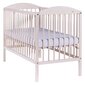 Drewex zīdaiņu gultiņa Kuba II, standard, krāsa: caurspīdīga balta