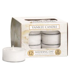 Yankee Candle Wedding Day aromātiska svece 12 x 9.8 g cena un informācija | Sveces un svečturi | 220.lv