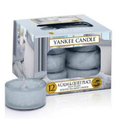Yankee Candle A Calm & Quiet Place aromātiska svece 12 x 9.8 g cena un informācija | Sveces un svečturi | 220.lv