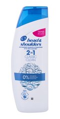 Head & Shoulders 2in1 Classic Clean šampūns 450 ml cena un informācija | Šampūni | 220.lv