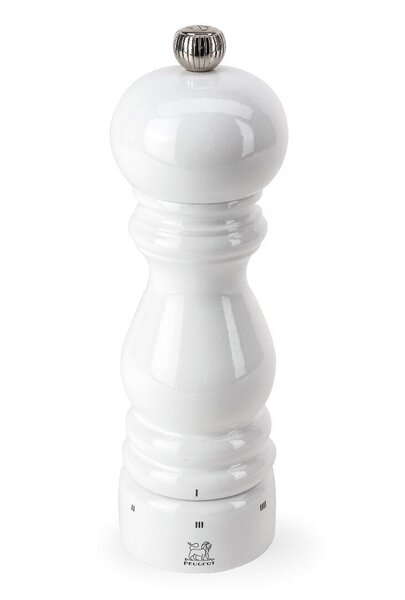 Peugeot sāls dzirnaviņas Paris u'select spīdīgi baltas, 18 cm cena un informācija | Garšvielu trauki, dzirnaviņas | 220.lv