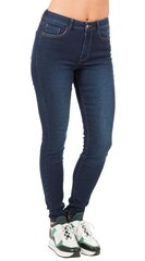 Tom Tailor sieviešu džinsi NELA, tumši zilā krāsā 907141954 cena un informācija | Sieviešu džinsi | 220.lv