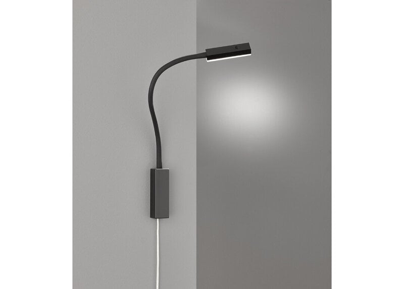 Sienas lampa Raik LED, melna, 5 W/470 lm cena un informācija | Sienas lampas | 220.lv